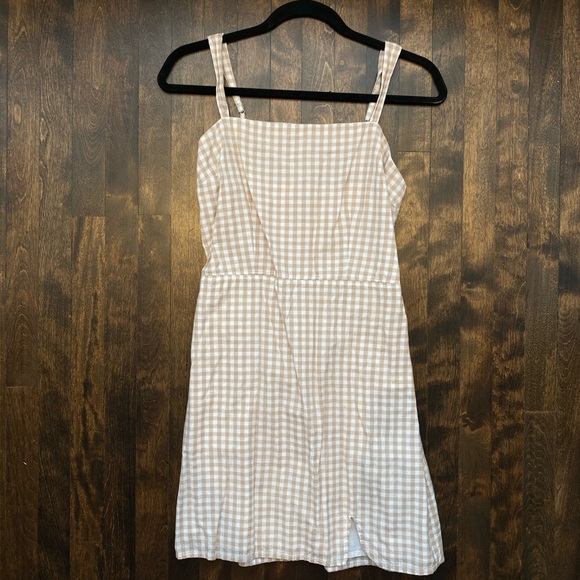 BROWN Abercrombie and Finch Wide Strap Mini Dress - Picture 7 of 14